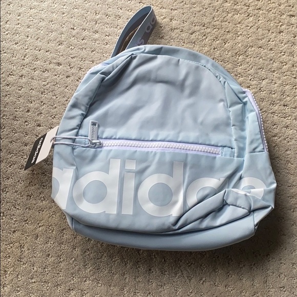 adidas Handbags - New adidas mini backpack light blue
